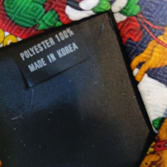 2 Christmas Tie's Unbranded 100% Polyester, Made in Korea. - Picture 6 of 10